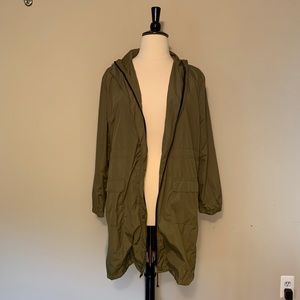 Green Raincoat - Size XXL